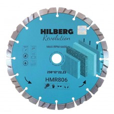 Диск алмазный HILBERG Revolution 230*22,23*12, HMR806