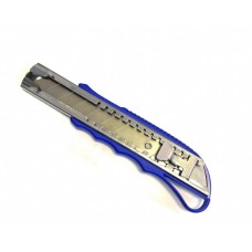 Нож 25мм малярный  VERTEX метал. фиксатор (12шт)
