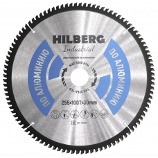 Диск Пильный HILBERG Industrial по алюминию 255*30*100T (1шт/50шт)