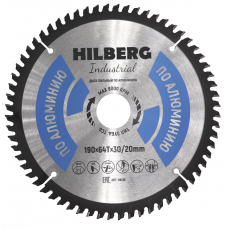 Диск Пильный HILBERG Industrial по алюминию 190*30/20*64T (1шт/50шт)
