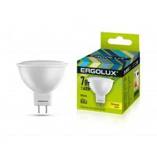 Ergolux LED-JCDR-7W-GU5.3-3K (Эл.лампа светодиодная JCDR 7Вт GU5.3 3000K 172-265В)