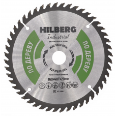 Диск Пильный HILBERG Industrial по дереву 160*48Т*20 (1шт/50шт)