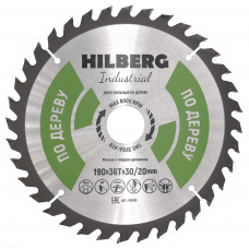 Диск Пильный HILBERG Industrial по дереву 190*36Т*30/20 (1шт/50шт)