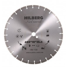 Диск алмазный HILBERG Hard Materials, Laser, сегментный 400*25,4мм , HM109