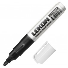 Маркер LEKON ReFresh Перманентный заправляемый 10/100/1600 цвет: черный