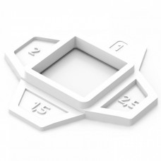 Система выравнивания плитки "3D KRESTIKI", PLM Краб белый пакет 50 шт (1/50упак)