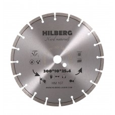 Диск алмазный HILBERG Hard Materials, Laser, сегментный 300*25,4мм , HM107