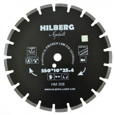 Диск алмазный HILBERG Laser по асфальту  350*25,4*12/20*12*мм, HM308