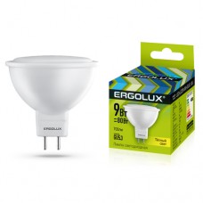Ergolux LED-JCDR-9W-GU5.3-3K (Эл.лампа светодиодная JCDR 9Вт GU5.3 3000K 172-265В)