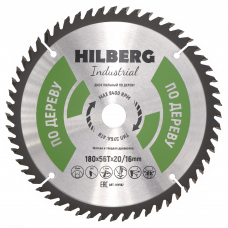 Диск Пильный HILBERG Industrial по дереву 180*56Т*20/16 (1шт/50шт)