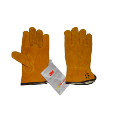 Перчатки  (РТТ2103) зимние(утеплитель 3M Thinsulate) цельноспилковые жёлтые, (1/12/72пар)