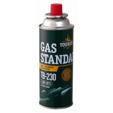 Газ баллон GAS STANDART TOURIST 220г. для портативных приборов TB-230 (28шт)